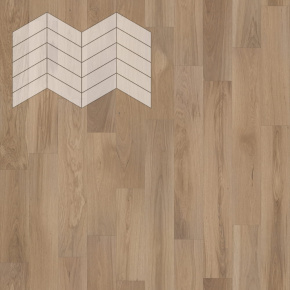 Паркет Елка Французская Lab Arte Chevron Дуб Натур Лаунж лак 400/337х110х14/3/60° в интерьере
