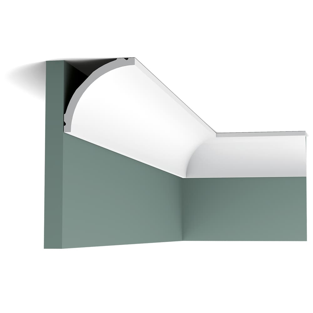 Плинтус из дюрополимера Orac Decor потолочный карниз C240 2000x80x80