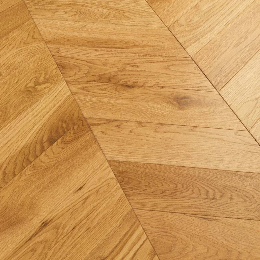 Паркет Елка Французская Lab Arte Chevron Дуб Натур 1015 лак 400/313х150х14/3/60°