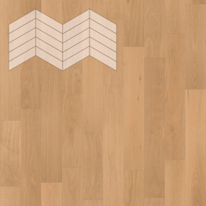 Паркет Елка Французская Lab Arte Chevron Дуб Селект Флора лак 400/348х90х14/3/60° в интерьере